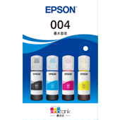 004 墨水套裝內含四色墨水各一瓶 - Epson墨倉式 L3558耗材