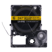 LK-6YB2黑字/黃底，寬幅：24mm，長度：1.5m - EpsonLW-Z900耗材