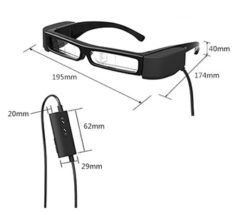 愛普生智能眼鏡產品規格 - Epson BT-30C產品功能