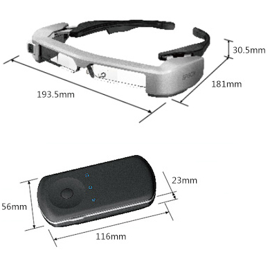 愛普生智能眼鏡產品規格 - Epson BT-350產品功能