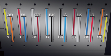色彩對稱排列，提升雙向打印品質 - Epson ML-8000產品功能