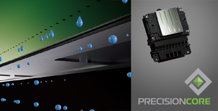 PrecisionCore 打印頭 - Epson CW-C6030A產品功能