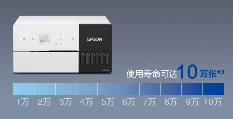 長使用壽命 - Epson D580產品功能