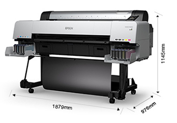 產品外觀尺寸 - Epson SureColor P10080D產品規格