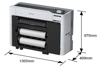 產品外觀尺寸 - Epson SureColor P6580DE產品規格