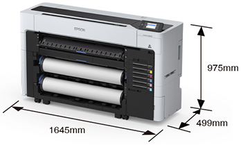 產品外觀尺寸 - Epson SureColor T5680DM產品規格