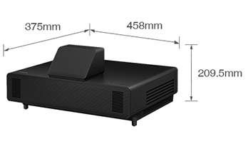 產品外觀尺寸 - Epson CB-805F產品規格