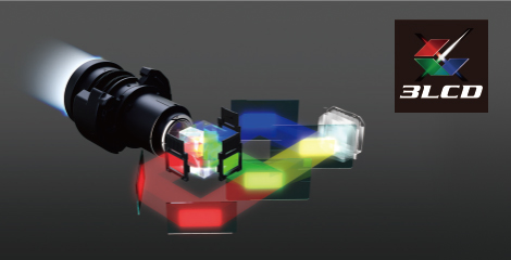 3LCD技術帶來高品質影像 - Epson CB-L250F產品功能