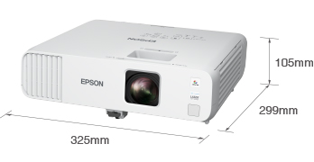 產品外觀尺寸 - Epson CB-L250F產品規格