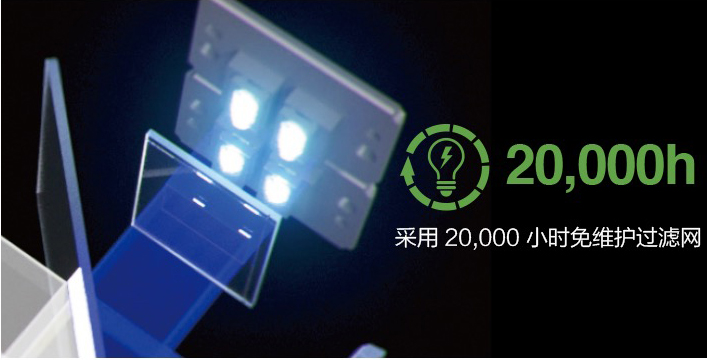 激光光源20,000小時長壽命 - Epson EB-810E產品功能