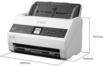 產品外觀尺寸 - Epson DS-730N產品規格