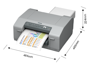 產品外觀尺寸 - Epson GP-M832產品規格