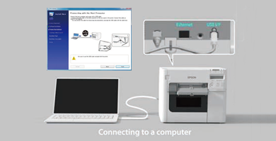 隨機附帶Navi安裝軟件 - Epson TM-C3520產品功能