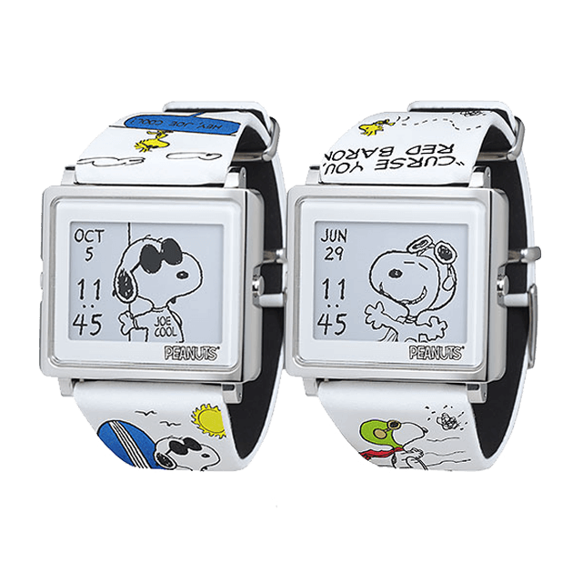 EpsonSnoopy變裝係列 - 電子紙主題手表Smart Canvas