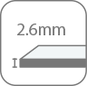 打印厚度2.6mm