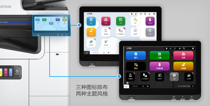 全新UI觸控大屏