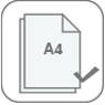 支持A4打印