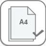 支持A4打印