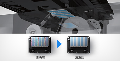 噴頭清潔裝置 - Epson SureColor B9080產品功能