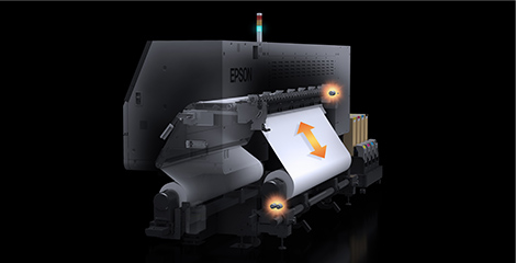 先進的張力自動控製係統 - Epson SC-F10080產品功能