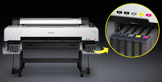 升級大墨倉配備全新染料墨水 - Epson SureColor P10080D產品功能