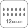 12色顏料墨水