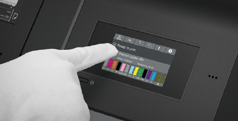 大型4.3英寸顯示屏 - Epson SureColor P7580產品功能