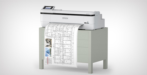 銜紙功能，紙張不掉落 - Epson SC-T3180M產品功能