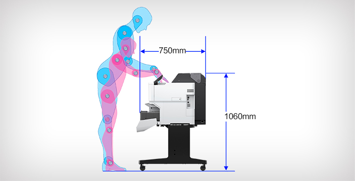緊湊式設計 - Epson SureColor T5485D產品功能