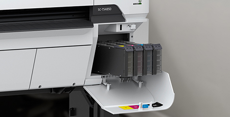 大容量墨倉式供墨係統 - Epson SureColor T5485D產品功能