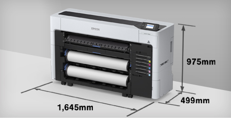 靈活緊湊，省空間、不占地 - Epson T5680D產品功能