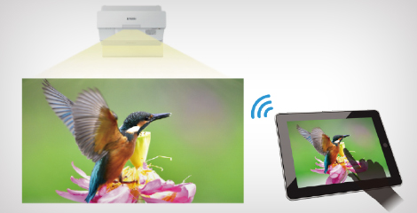 Screen Mirroring - Epson CB-750F產品功能