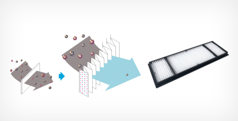 靜電空氣過濾網 - Epson CB-760W產品功能