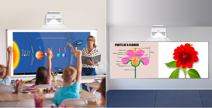 支持16:6和21:9超寬畫麵投影 - Epson CB-770F產品功能
