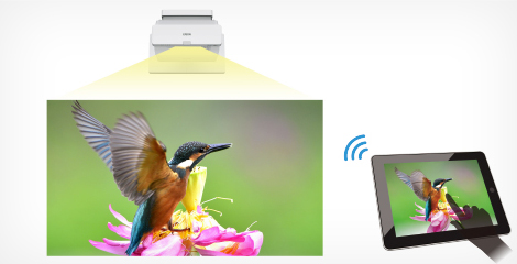 屏幕鏡像 - Epson CB-770Fi產品功能