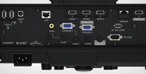 豐富的接口 - Epson CB-805F產品功能