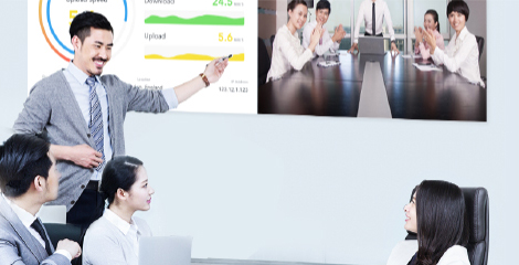 本地雙畫麵/四畫麵顯示 - Epson CB-L210W產品功能