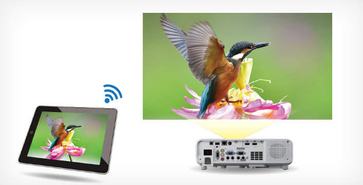 屏幕鏡像功能 - Epson CB-L260F產品功能