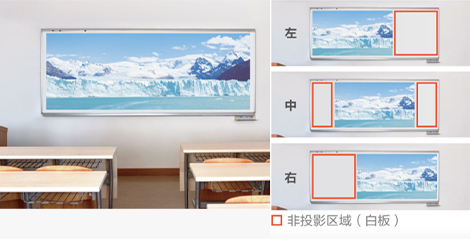 16:6寬屏模式 - Epson CB-L520U產品功能