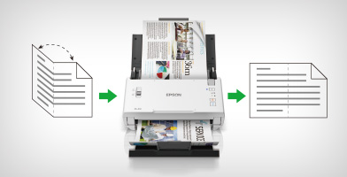 拚接掃描 - Epson DS-410產品功能