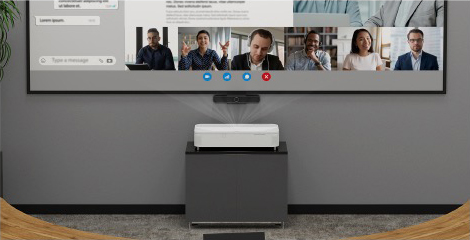 超短焦 + 簡潔設計 - Epson EB-810E產品功能