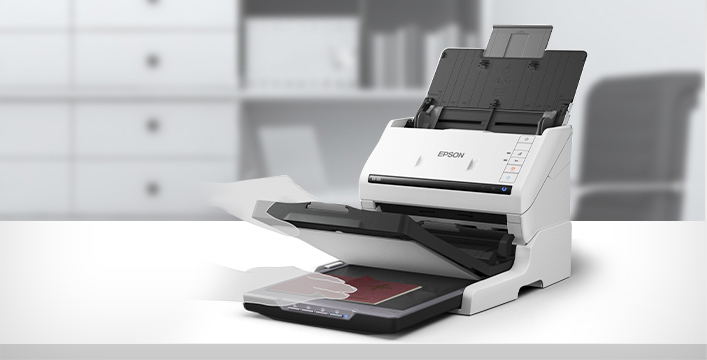 選配：饋紙+平板掃描工作站 - Epson DS-530II產品功能