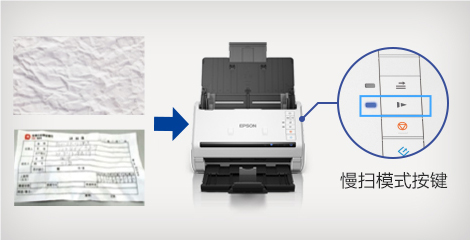 慢掃模式 - Epson DS-570WII產品功能
