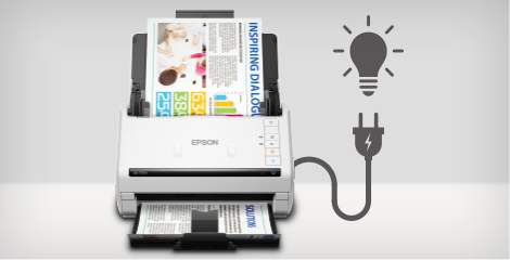“智能”來電自啟功能 - Epson DS-775II產品功能