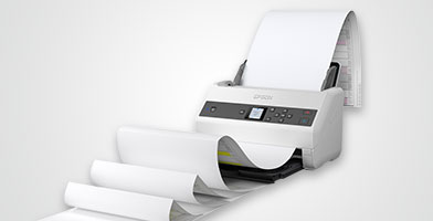 支持6米以上超長紙掃描 - Epson DS-970產品功能