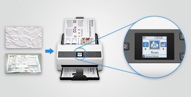 慢掃模式 - Epson DS-970產品功能