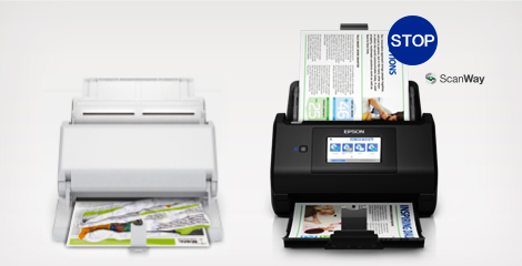 紙張保護功能 - Epson ES-580W產品功能
