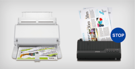 紙張保護功能 - Epson ES-C320W產品功能