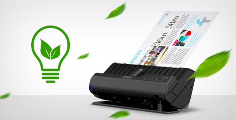 低能耗 節能環保 - Epson ES-C320W產品功能