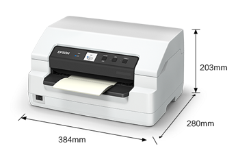 產品外觀尺寸 - Epson PLQ-50K產品規格